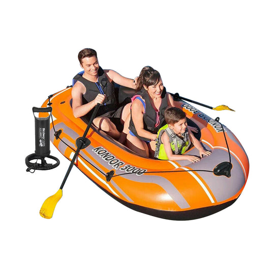Bestway Kondor 3000 Inflatable Boat UV Resistant Leak Proof