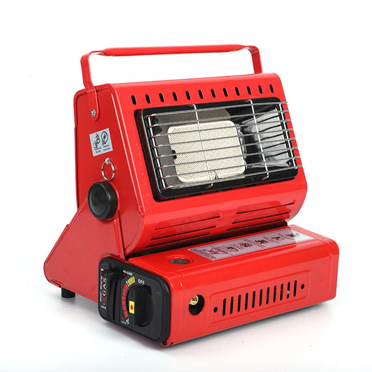 Portable Butane Gas Heater Camping Outdoor Hiking Camper Survival Red